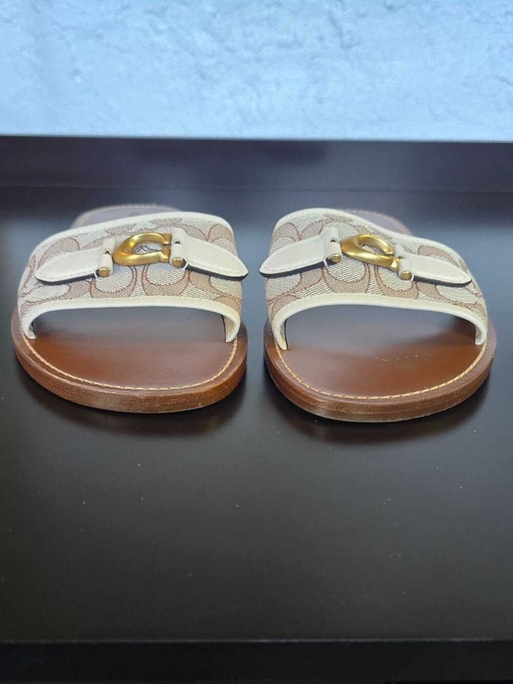 Coach Ina Sandal in Signature Jacquard size 8 - Picture 5 of 12